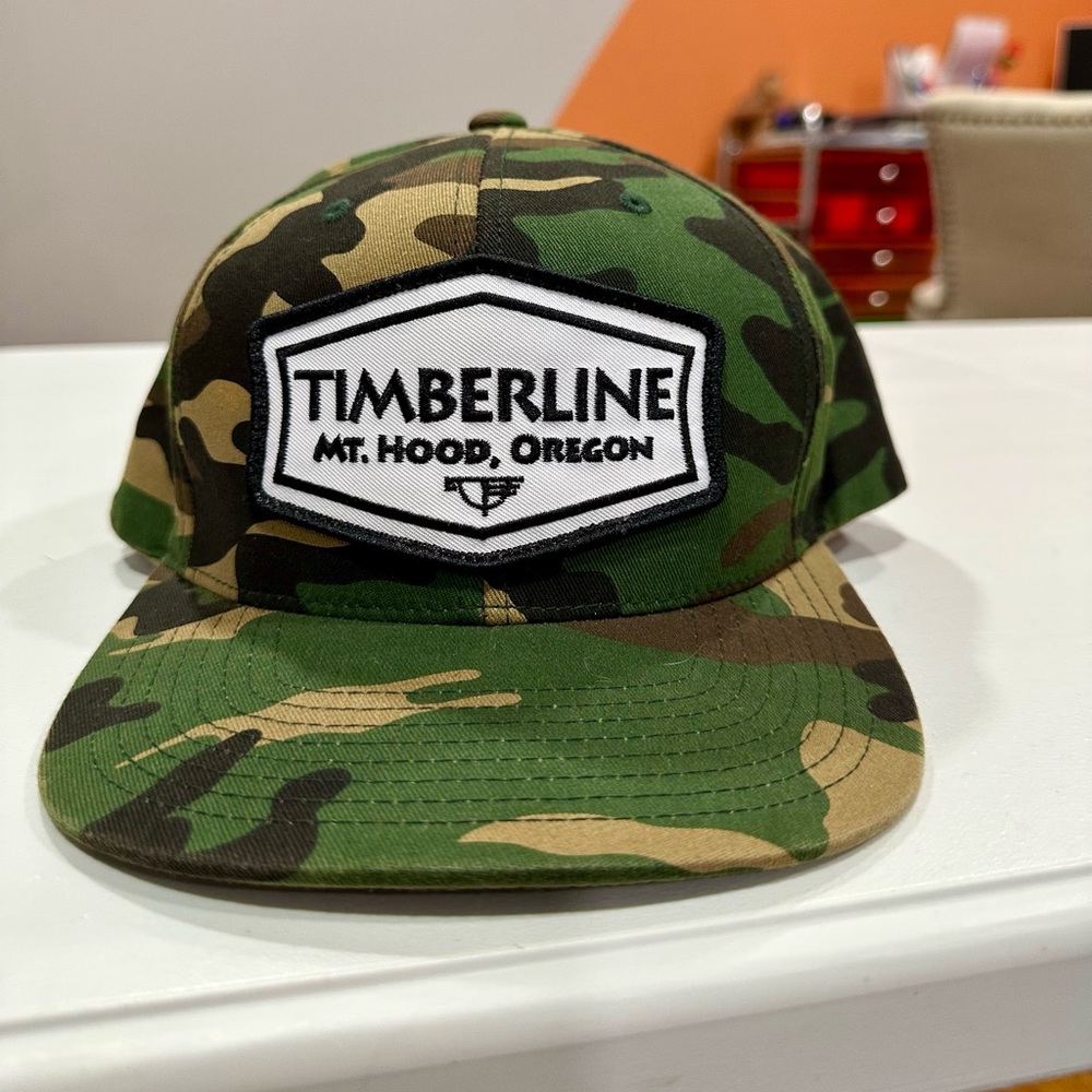 Timberline Camo Snap Back Hat - image 1
